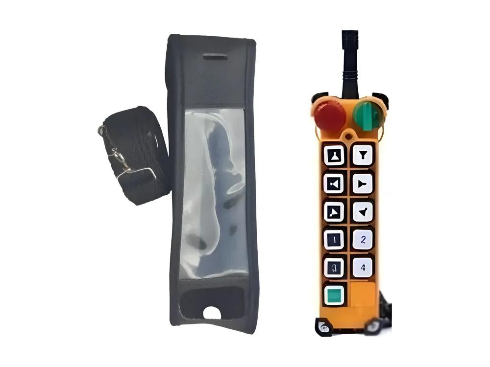 Capa de couro para controle de ponte rolante F24-10s