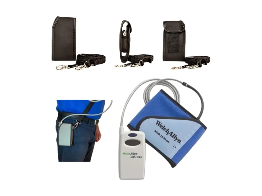 Capa de couro para monitor de pressão ABPM 6100